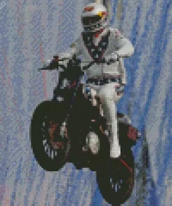 Evel Knievel Jump Diamond Painting