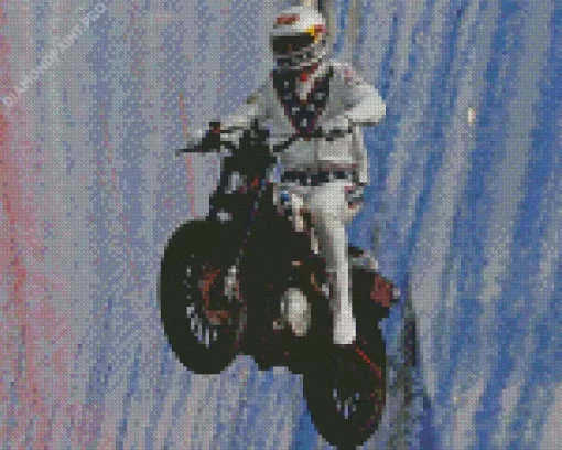 Evel Knievel Jump Diamond Painting