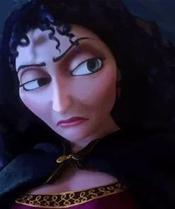 Gothel Close Up Character Diamond Painting