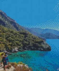 People Hiking In Lycian Way Diamond Painting