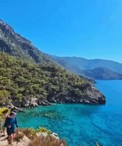 People Hiking In Lycian Way Diamond Painting