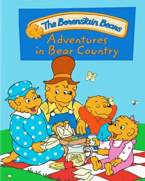 The Berenstain Bears Poster Diamond Painting