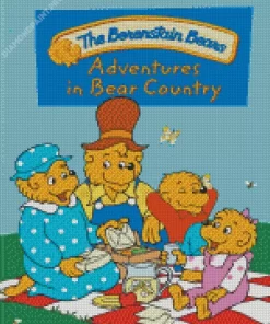 The Berenstain Bears Poster Diamond Painting