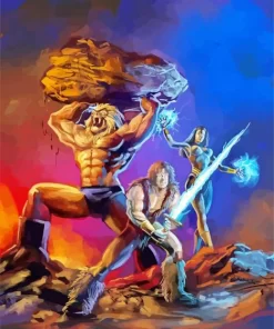 Thundarr The Barbarian Superheroes Diamond Painting