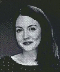 Black And White Lacey Turner Diamond Painting