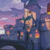 Castle Bridge Diamond Painting