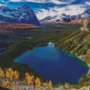 Lake Ohara In Yoho National Park Diamond Painting