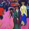 Street Dresden By Ernst Ludwig Kirchner Diamond Painting