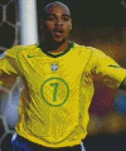 Adriano Footballer Diamond Painting