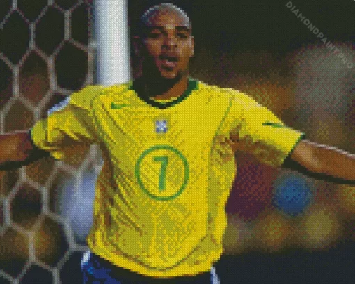 Adriano Footballer Diamond Painting