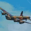 Avro Lancaster British Bomber Diamond Painting