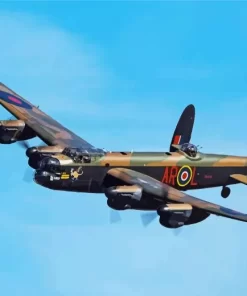 Avro Lancaster British Bomber Diamond Painting