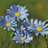 Blue Daisy Flower Diamond Painting