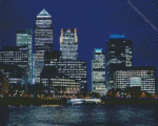 Canary Wharf Diamond Painting