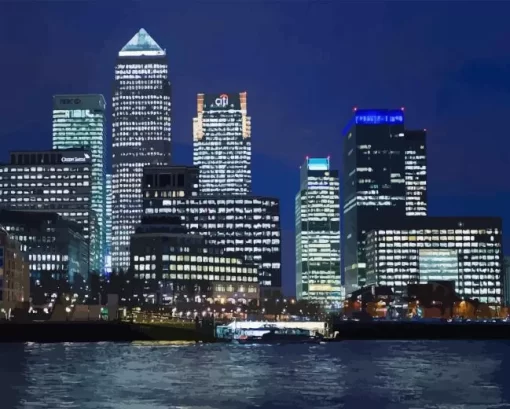 Canary Wharf Diamond Painting