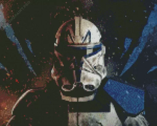 Captain Rex Diamond Painting