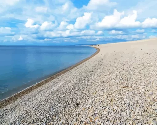 Chesil Beach Diamond Painting