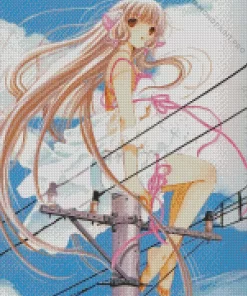 Chii Chobits Anime Character Diamond Painting