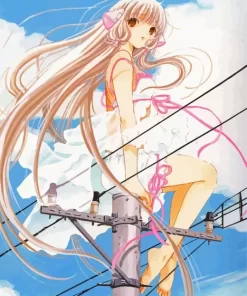 Chii Chobits Anime Character Diamond Painting