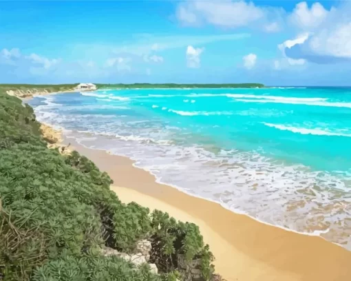 Cozumel Beach Diamond Painting