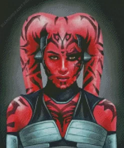 Darth Talon Star Wars Red Lady Diamond Painting