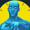 Dr Manhattan Watchmen Cartoon Diamond Painting