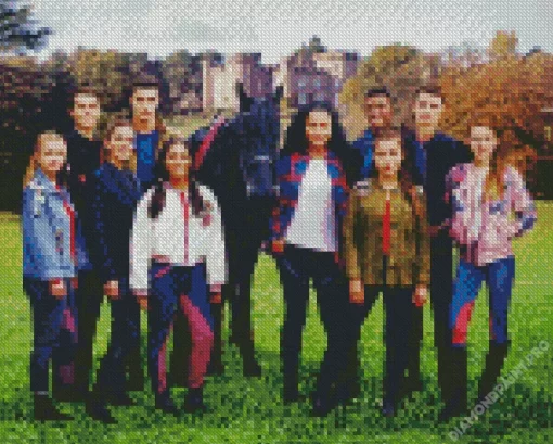 Free Rein Characters Diamond Painting