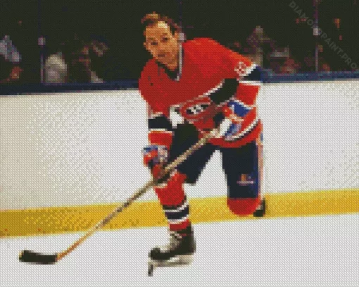 Guy Lafleur Player Diamond Painting