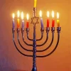 Hanukkah Menorah Diamond Painting