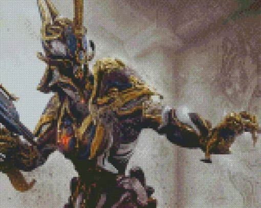 Inaros Warframe Video Game Diamond Painting