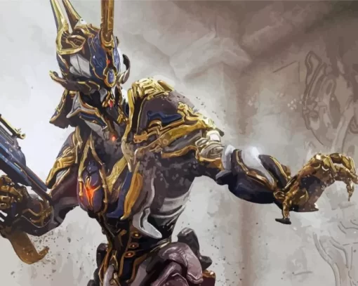 Inaros Warframe Video Game Diamond Painting