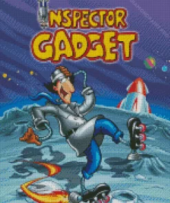 Inspector Gadget Series Poster Diamond Painting