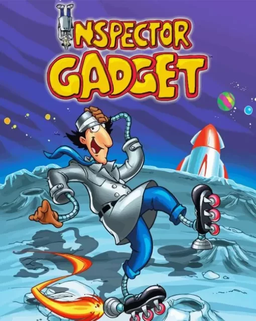 Inspector Gadget Series Poster Diamond Painting