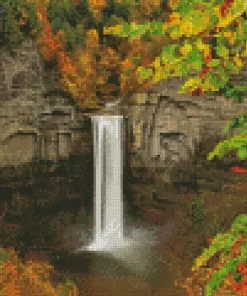 Ithaca Taughannock Falls Diamond Painting