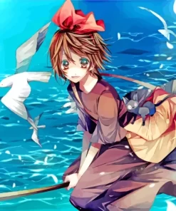 Kiki Anime Girl Art Diamond Painting