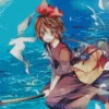 Kiki Anime Girl Art Diamond Painting