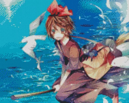 Kiki Anime Girl Art Diamond Painting