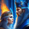 King And Queen Animation Diamond Painting