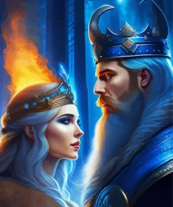 King And Queen Animation Diamond Painting