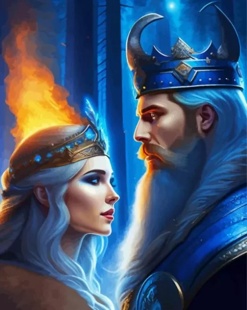 King And Queen Animation Diamond Painting