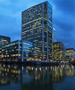 London Canary Wharf Diamond Painting