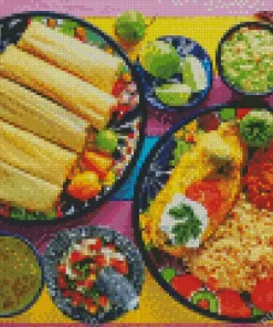 Mexican Food Diamond Painting