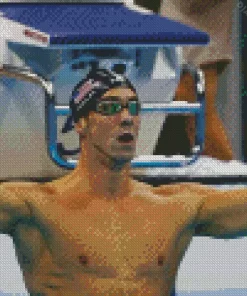 Michael Phelps Diamond Painting