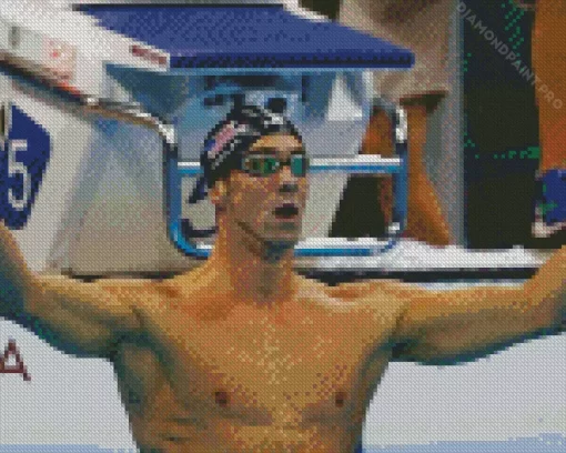 Michael Phelps Diamond Painting