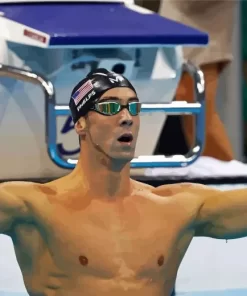 Michael Phelps Diamond Painting