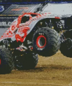 Monster Jam Truck Diamond Painting