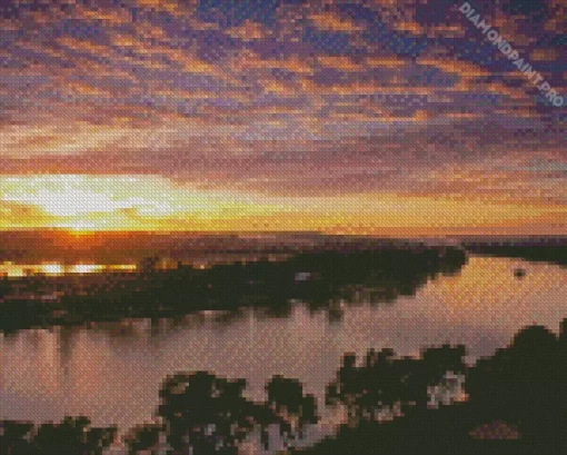 Murray Australia River Diamond Painting