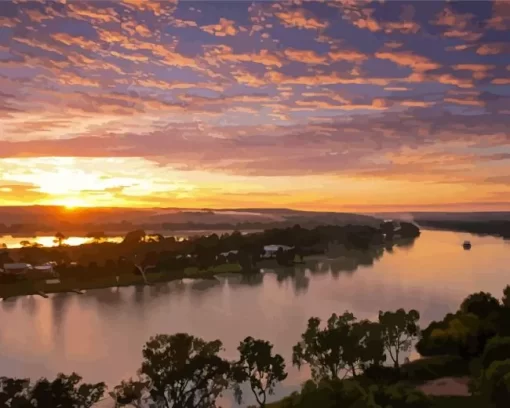 Murray Australia River Diamond Painting