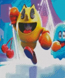 Pac Man Diamond Painting