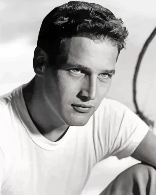 Paul Newman Diamond Painting